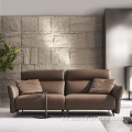 Sofá moderno de tela L de sala de estar en forma de L